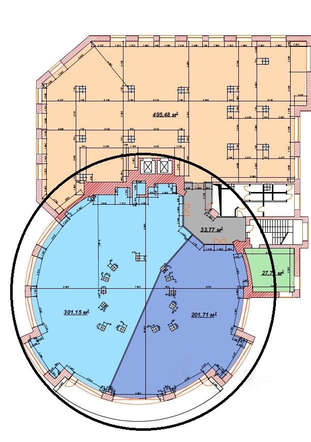 Помещение в административном здании на улице Ткацкая