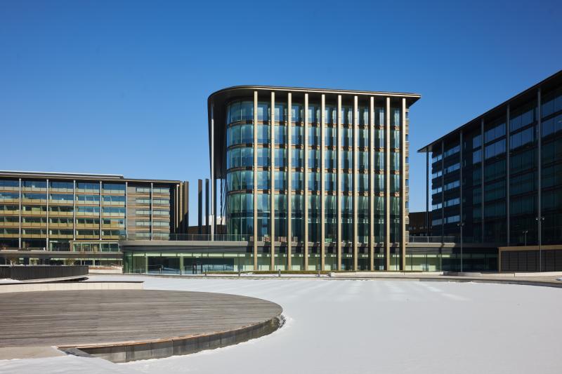 Офис в бизнес центре Сколково Парк