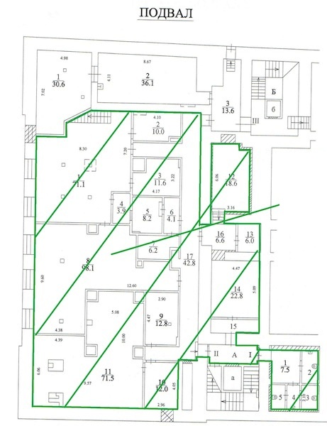 Банковское помещение в Кривоколенном переулке