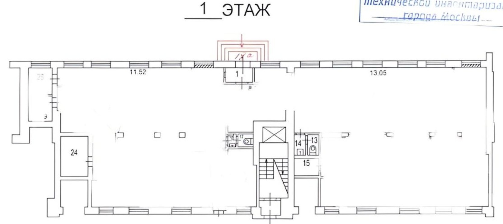 Торговое помещение в жилом доме улица Бутырский Вал