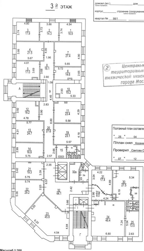 Офис в особняке в переулке Милютинский