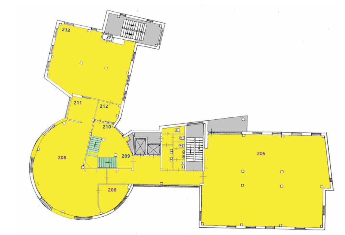 Офис в бизнес центре на улице Пришвина