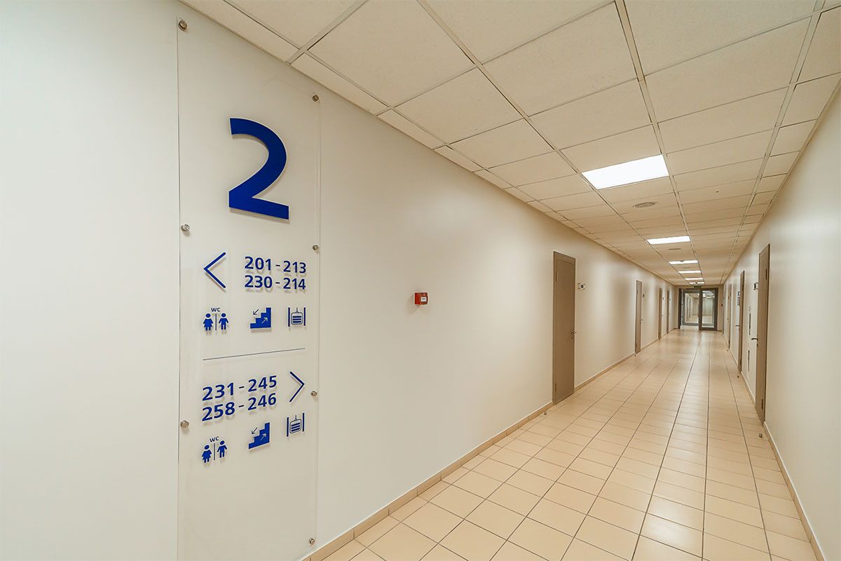 Офис в бизнес центре Полином