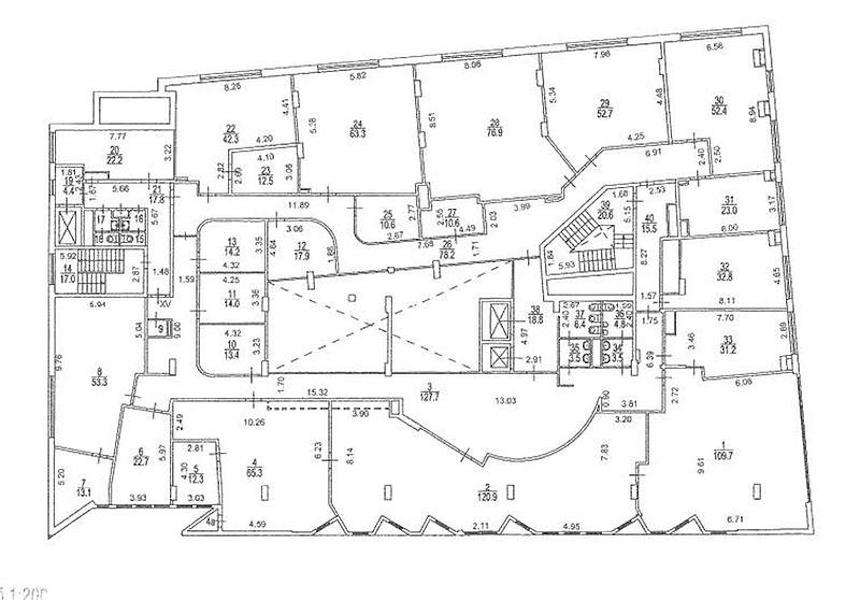 Офис в бизнес центре Диагональ хаус