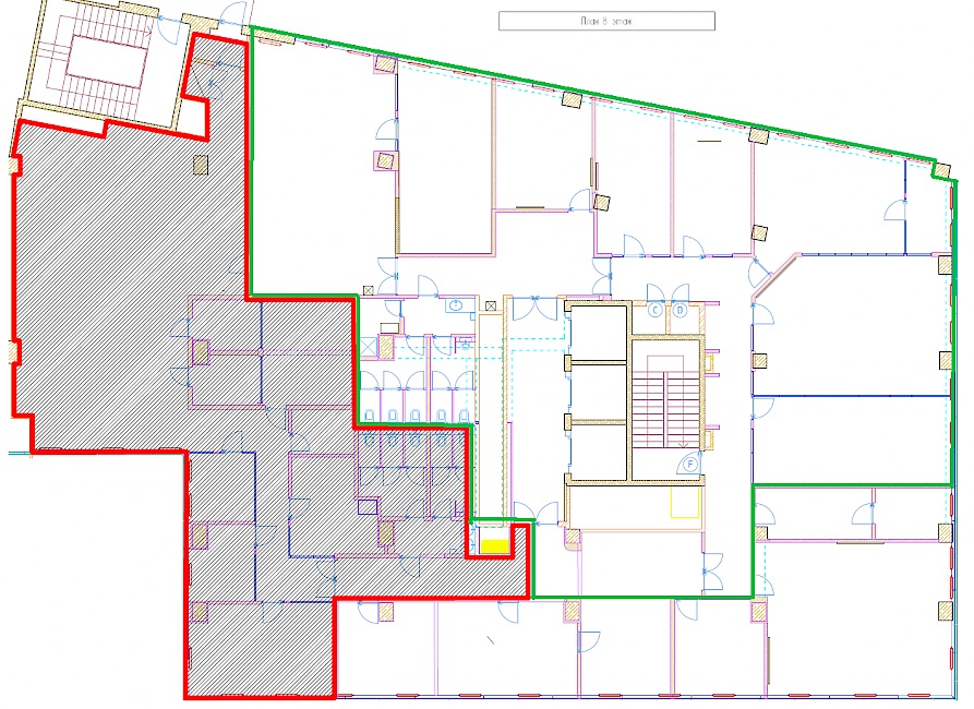 Офис в бизнес центре Трио