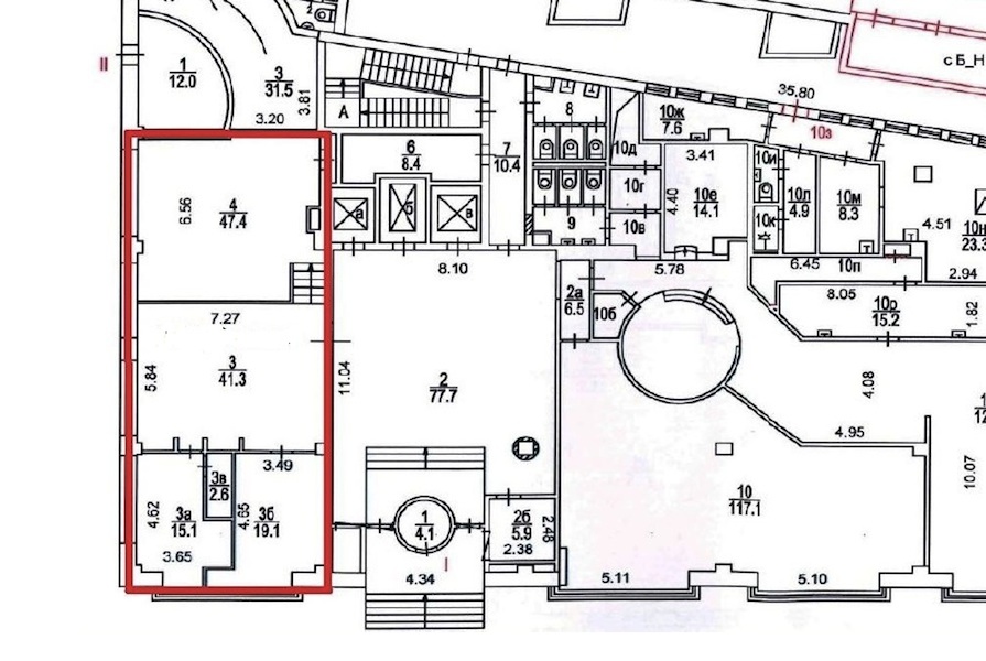 Офис в бизнес центре Чайка плаза IV