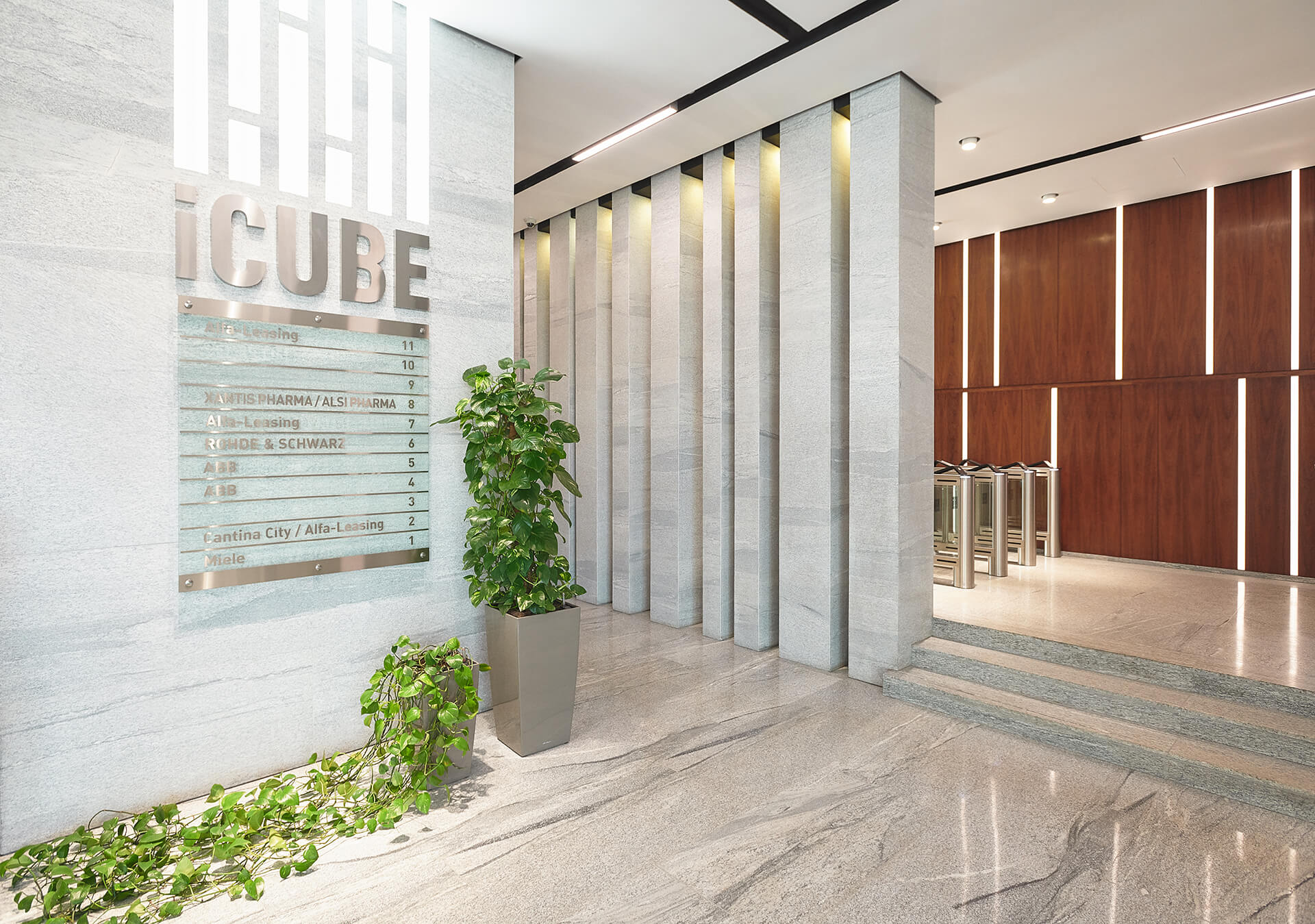 Офис в бизнес центре iCube