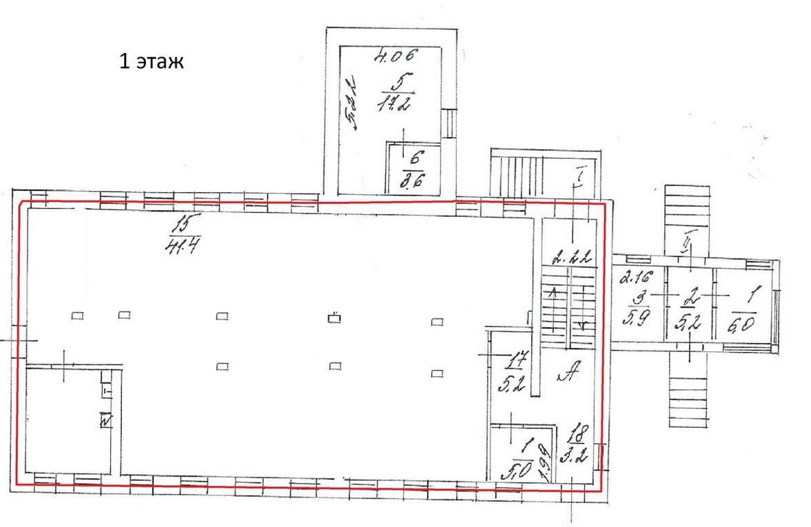 Здание в переулке 1-й Щипковский