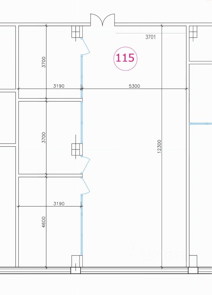 Офис в бизнес центре Магистраль