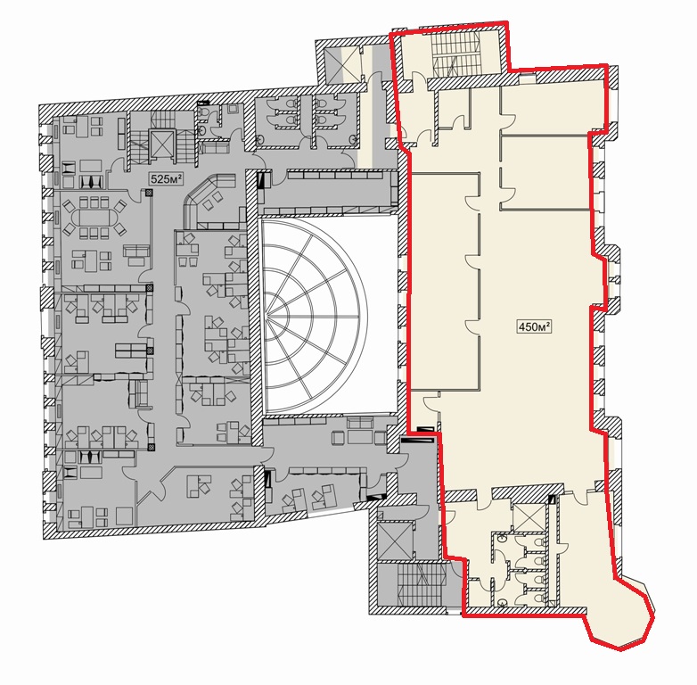 Офис в бизнес центре Ян-рон (Yan-ron)