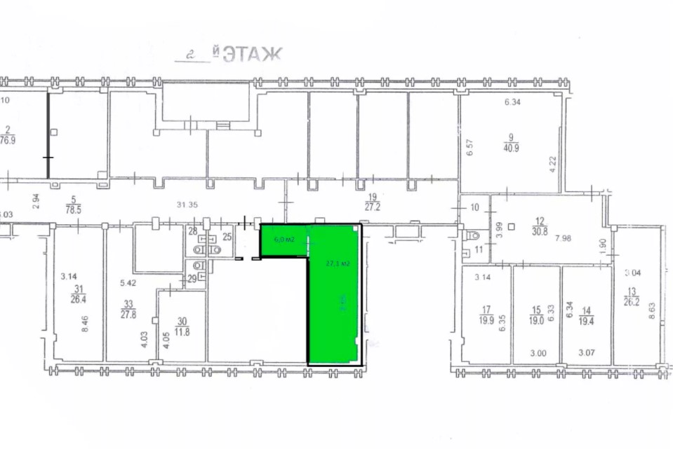 Офис в бизнес центре Преображенский пассаж