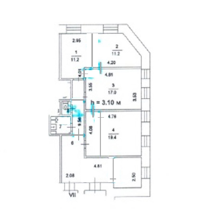 Помещение в переулке Большой Строченовский