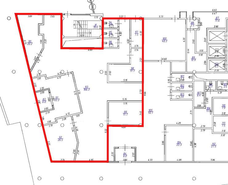 Офис в бизнес центре Silver City (Серебряный город)