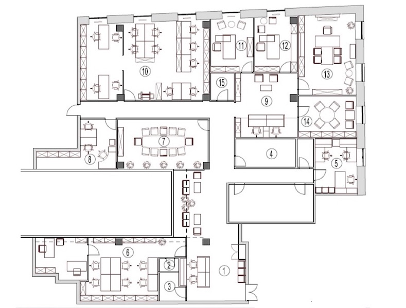 Офис в бизнес центре Новоданиловский дом