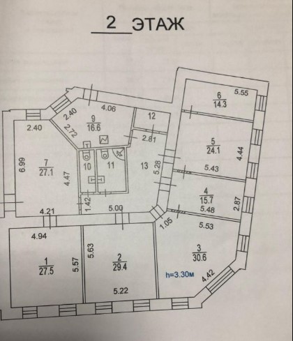 Офис в офисно-жилом комплексе на улице Мясницкая